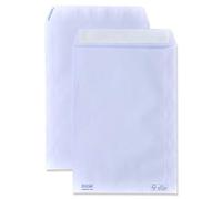 Busta a sacco bianca - serie Competitor - certificazione FSC - strip adesivo - 230x330 mm - 80 gr - Pigna - conf. 500 pe