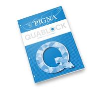 Pigna 00609765M Blocco Collati con 4 Fori A5, 50 Fogli, conf. da 5 pz.