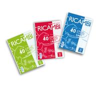 PIGNA - 006290310 - Ricambi forati Quaxima - A4 - 10 mm - 80 gr - 40 fogli - Pigna - 28847 - Conf. da 1 Pz. - 006290310