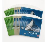 Blocchi Cervino - 5mm - A6 - 100 x 150mm - 50gr - 50 fogli - Pigna - 20 Pezzi