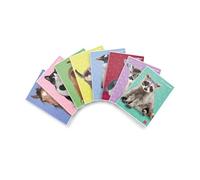Maxiquaderno A4 80gr 40+2fg 5mm c/margine Dolci Cuccioli Pigna (Conf.10)
