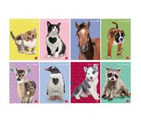 PIGNA - 02333754F - Maxiquaderno Cuccioli - A4 - 4 mm c-margine - 42 fogli - 80 gr - Pigna - 99909 - Conf. da 10 Pz. - 02333754F