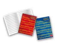 PIGNA - 0408197IN - Maxiquaderno Musica - 21x29,7cm - 32 fogli - 100gr - 12 pentagrammi - Pigna - 51332 - Conf. da 10 Pz. - 0408197IN