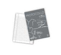 PIGNA - 0215621UB - Fogli protocollo Quaxima - A4 - uso bollo - 80 gr - Pigna - conf. 200 pezzi - 54919 - Conf. da 1 Pz. - 0215621UB
