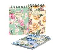 Pigna 6858 Nature Flowers Blocco, Multicolore, A5