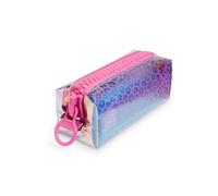 Pigna, Astuccio Bustina con zippona,Rosa effetto iridescente,Confezione 1 pezzo