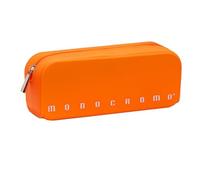 Pigna, Astuccio Bustina in morbido Silicone, Monocromo FLUO, Colore Arancio, Confezionato singolarmente