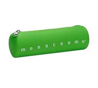 Pigna, Astuccio Tombolino di forma cilindrica in morbido Silicone, Monocromo FLUO, 20x6x6 cm., Colore Verde, Confezionato singolarmente