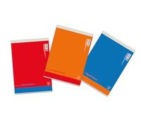 Pigna Blocco appunti a quadretti A4, 60 fogli, Confezione da 10 per studenti e professionisti