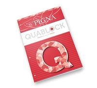 Pigna Pigna Quablock Blocco Collato A5 80 Gr Righe 1r Colore Rosso 50 Fogli Conf
