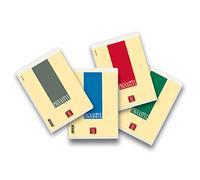 Pigna Collato Formato A5 Rigatura 5M Quadretti 5Mm Blocchi Spiralati, Multicolore, 8005235068926
