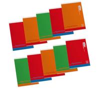 Pigna Blocco Appunti Colours A5 a quadretti 5 mm 60 fogli 60 gr Confezione da 10