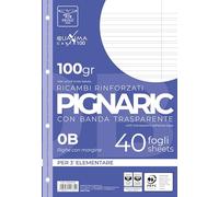 Pigna - Conf. 40 Ricambi A4,carta 100 gr,0B