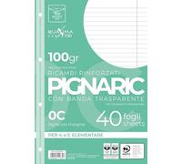 Pigna - Conf. 40 Ricambi A4,carta 100 gr,0C