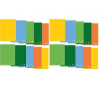Pigna - Confezione 10 Maxi Quaderni A4 MONOCROMO GREEN,4M (Confezione da 2)