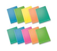 Pigna Quaderno Monocromo Fluo A4 80 g/m² 80 pagine, righe con margini, copertina plastificata opaca