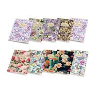 MAXIQUADERNO A4 40fg+2 80gr 5mm NATURE FLOWERS PIGNA (Conf.10)