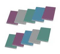 Pigna - Confezione 10 Quaderni MONOCROMO DUSTY,A4,100 gr,0C