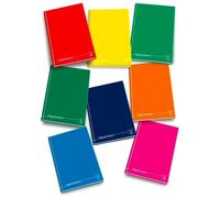 Pigna, Maxi Quaderno con copertina cartonata Pigna Colours, interno 5M, quadretto 5 mm con margine, 80 g/m², Copertine Assortite,21x29,7 cm, Confezione da 3