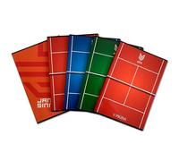 Pigna, confezione 5 Maxi Quaderni A4 Sinner, pagine 80, righe