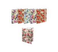 Pigna - Confezione 6 pezzi Cartella portadocumenti NATURE FLOWERS, D3 | Il contenuto del pacco è assortito in modo casuale e non garantisce la presenza di tutti i soggetti e/o colori raffigurati.