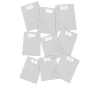 Pigna, Coprimaxi Colorato trasparente in PVC, proteggi quaderno, copriquaderno, Formato A4, 210 Micron, con alette e tasca Salva Angoli, Colore Trasparente, 25 pezzi