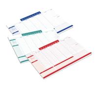 Pigna, Desk Planner MONOCROMO, calendario da scrivania settimanale, 3 pezzi