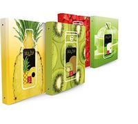 Pigna Confezione Da 5 Quaderni Ad Anelli Fruits A4 Dorso 3cm 022993230