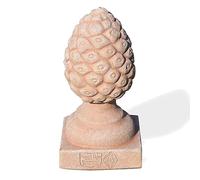 Pigna in Terracotta Decorazione Esterni Interni Portafortuna Garden Decor H.22cm
