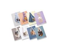 Pigna, Maxi Quaderno Dolci Cuccioli, f.to A4 21x29,7 cm., pagine 80 + risguardo, carta 80 g/m², interno 0B, Righe per Terza Elementare, Copertine Assortite, 10 pezzi
