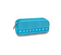 Pigna Monocromo, Astuccio, Portapenne formato Bustina effetto rete, Azzurro
