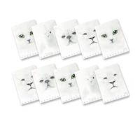 Pigna Monocromo Bianco, Quaderno formato A4 Carta 100g/mq, Pacco da 10 Pezzi (Quadretto, 0A)