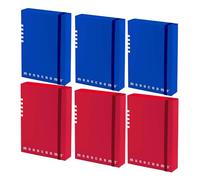 Cartella Portaprogetti MONOCROMO con elastico dorso 3 cm Colori Assortiti (6 Pz)