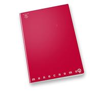 Pigna Monocromo Q.I. 0227058RI, Quaderno formato A4, Rigatura RI, rigo intelligente per dislessia, disgrafia, disortografia, Carta 100g/mq, Pacco da 10 Pezzi