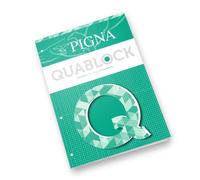 Pigna Quablock A4, Quaderni a Quadretti, 5 pezzi