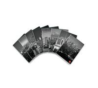 Pigna, Quaderno By Night, Copertina verniciata Lucida, A4 21x29.7 cm, 42 Fogli 80 g/mq, Fogli a Righe con Margini per Quarta e Quinta Elementare, Copertine Assortite, Confezione da 10