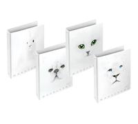 Pigna Raccoglitore con anelli Monocromo White A4 27x32 cm - 5 pezzi