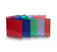 Confezione Pz 5 Raccoglitore 4 Anelli 25mm Monocromo A5 17.5x22cm | Pigna