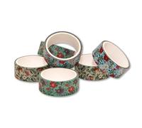 Pigna, Set 6 nastri adesivi PIGNA NATURE FLOWERS, in carta giapponese