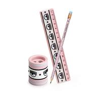 Pigna Set Righello + Temperino + Matita, Chiara Ferragni