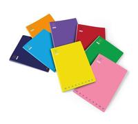 PIGNA - ver Pigna Monocromo Quaderno Maxi A4 100 Gr Quadretti 0q 36 Fogli Colori Assortiti Conf 10 Pz.