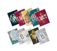 Pigna x Bridgerton,Confezione da 10 Maxi Quaderni A4,quaderno carta 80 gr.,pagine 80+risguardo personalizzabile,interno 5M,quadretto 5mm