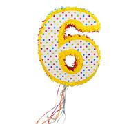 Pignatta a forma di numero 6 - 49 cm