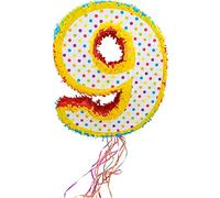 Pignatta a forma di numero 9 - 49 cm