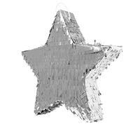 Pignatta a forma di stella argentata - 45 cm