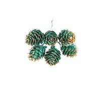 Pigne Decorative 10/30 pezzi di pigne artificiali, piante artificiali, decorazioni for alberi di Natale, ghirlande, accessori for matrimoni, decorazioni for la casa e la fotografia(Color 3,30pcs)