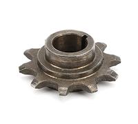 Pignone 10 Denti in Lega di Ferro, Resistente e Durevole per Bici Motorizzata 48 80 2T, Compatibile con Catena 415, Ricambio Ideale per Motociclisti Appassionati