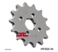 Pignone 14 denti per Honda CY 50 K anno 1980-1983 di JT-sprockets