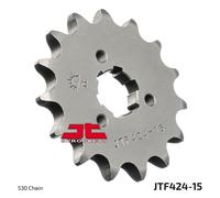 Pignone 15 denti per Yamaha RD 250 LC anno 1980-1983 di JT-sprockets