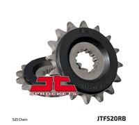 JT Sprockets JTF520.15RB Rubber Cushioned Front Countershaft Sprocket